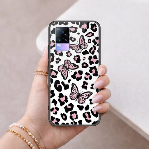 Vivo V21e Cover - Vanilla Dream Series - HQ Ultra Shine Premium Infinity Glass Soft Silicon Borders Case