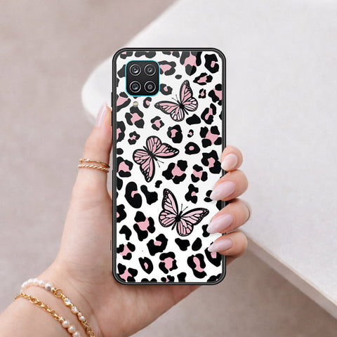 Samsung Galaxy A12 Nacho Cover - Vanilla Dream Series - HQ Ultra Shine Premium Infinity Glass Soft Silicon Borders Case