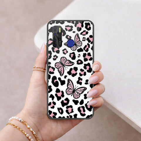 Infinix Hot 9 Pro Cover - Vanilla Dream Series - HQ Ultra Shine Premium Infinity Glass Soft Silicon Borders Case