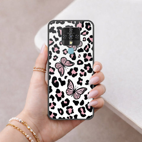 Tecno Camon 16 SE Cover - Vanilla Dream Series - HQ Ultra Shine Premium Infinity Glass Soft Silicon Borders Case