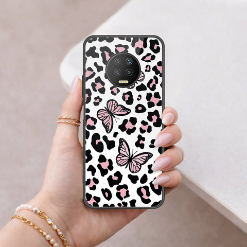 Infinix Note 7 Cover - Vanilla Dream Series - HQ Ultra Shine Premium Infinity Glass Soft Silicon Borders Case
