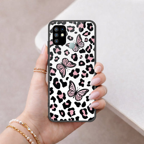 Infinix Hot 10 Cover - Vanilla Dream Series - HQ Ultra Shine Premium Infinity Glass Soft Silicon Borders Case