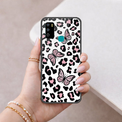 Infinix Hot 9 Play Cover - Vanilla Dream Series - HQ Ultra Shine Premium Infinity Glass Soft Silicon Borders Case