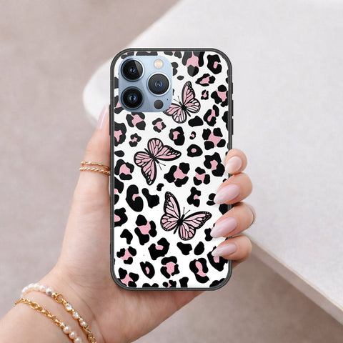 iPhone 14 Pro Cover - Vanilla Dream Series - HQ Ultra Shine Premium Infinity Glass Soft Silicon Borders Case