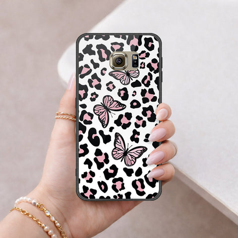 Samsung Galaxy S6 Cover - Vanilla Dream Series - HQ Ultra Shine Premium Infinity Glass Soft Silicon Borders Case