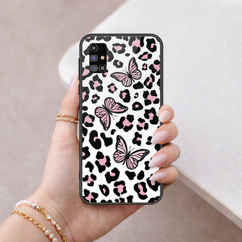 Samsung Galaxy M31s Cover - Vanilla Dream Series - HQ Ultra Shine Premium Infinity Glass Soft Silicon Borders Case