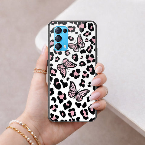 Oppo Reno 5 4G Cover - Vanilla Dream Series - HQ Ultra Shine Premium Infinity Glass Soft Silicon Borders Case