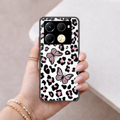 Infinix Note 40 Pro Cover - Vanilla Dream Series - HQ Ultra Shine Premium Infinity Glass Soft Silicon Borders Case