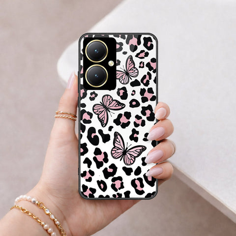 Vivo Y35m Plus Cover - Vanilla Dream Series - HQ Ultra Shine Premium Infinity Glass Soft Silicon Borders Case