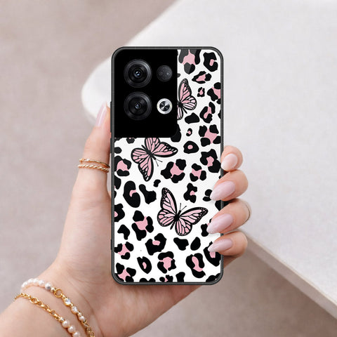 Oppo Reno 8 Pro  Cover - Vanilla Dream Series - HQ Ultra Shine Premium Infinity Glass Soft Silicon Borders Case
