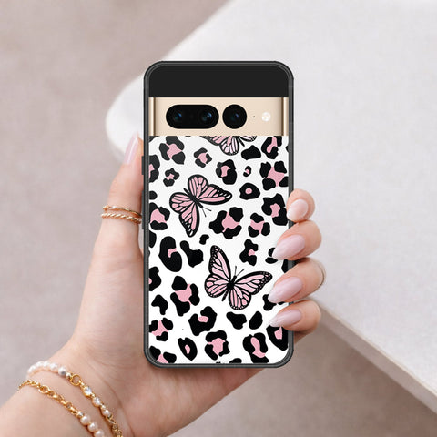 Google Pixel 7 Pro Cover - Vanilla Dream Series - HQ Ultra Shine Premium Infinity Glass Soft Silicon Borders Case