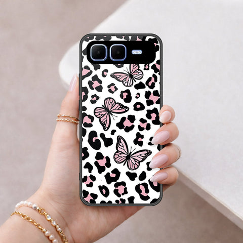 Infinix Smart 10 Plus Cover - Vanilla Dream Series - HQ Ultra Shine Premium Infinity Glass Soft Silicon Borders Case