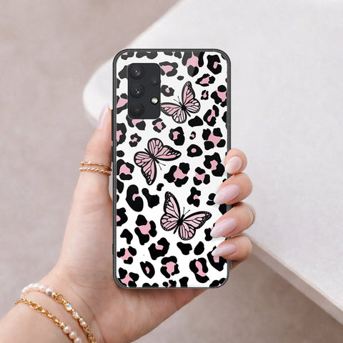 Samsung Galaxy A32 Cover - Vanilla Dream Series - HQ Ultra Shine Premium Infinity Glass Soft Silicon Borders Case