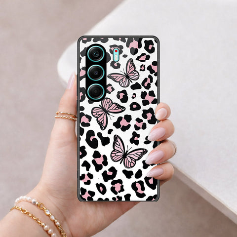 Tecno Camon 40 Pro Cover - Vanilla Dream Series - HQ Ultra Shine Premium Infinity Glass Soft Silicon Borders Case