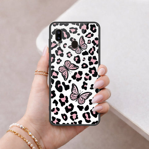 Samsung Galaxy A20 Cover - Vanilla Dream Series - HQ Ultra Shine Premium Infinity Glass Soft Silicon Borders Case