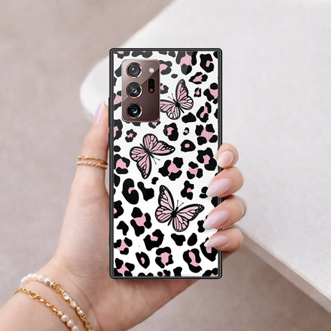 Samsung Galaxy Note 20 Ultra Cover - Vanilla Dream Series - HQ Ultra Shine Premium Infinity Glass Soft Silicon Borders Case