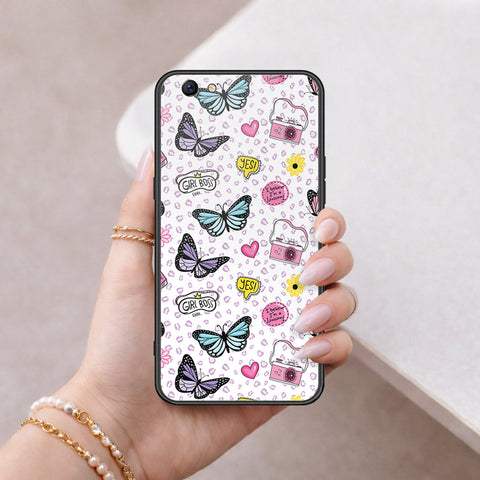 Oppo F3 Plus Cover - Vanilla Dream Series - HQ Ultra Shine Premium Infinity Glass Soft Silicon Borders Case