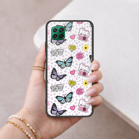 Huawei Nova 7i Cover - Vanilla Dream Series - HQ Ultra Shine Premium Infinity Glass Soft Silicon Borders Case