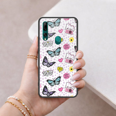 Huawei Y9 Prime 2019 Cover - Vanilla Dream Series - HQ Ultra Shine Premium Infinity Glass Soft Silicon Borders Case