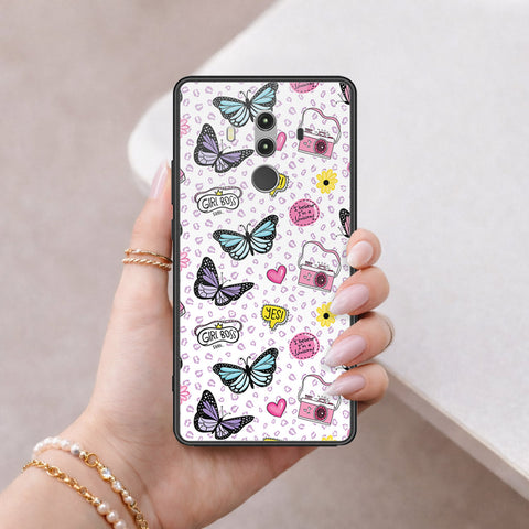 Huawei Mate 10 Pro Cover - Vanilla Dream Series - HQ Ultra Shine Premium Infinity Glass Soft Silicon Borders Case