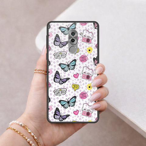 Huawei Honor 6X Cover - Vanilla Dream Series - HQ Ultra Shine Premium Infinity Glass Soft Silicon Borders Case