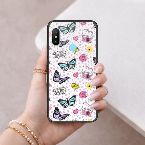 Redmi 6 Pro Cover - Vanilla Dream Series - HQ Ultra Shine Premium Infinity Glass Soft Silicon Borders Case