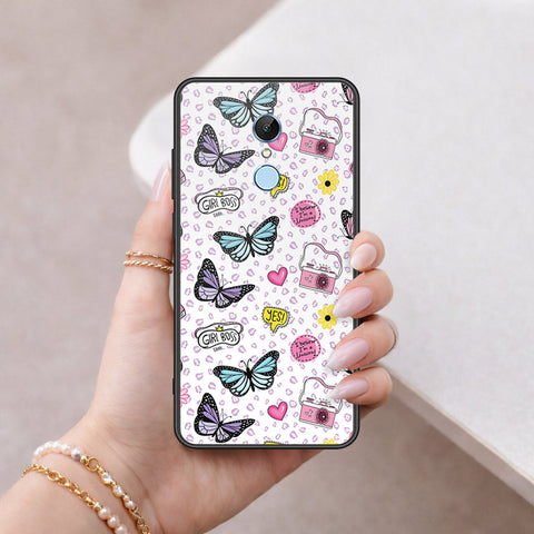 Xiaomi Redmi 5 Cover - Vanilla Dream Series - HQ Ultra Shine Premium Infinity Glass Soft Silicon Borders Case