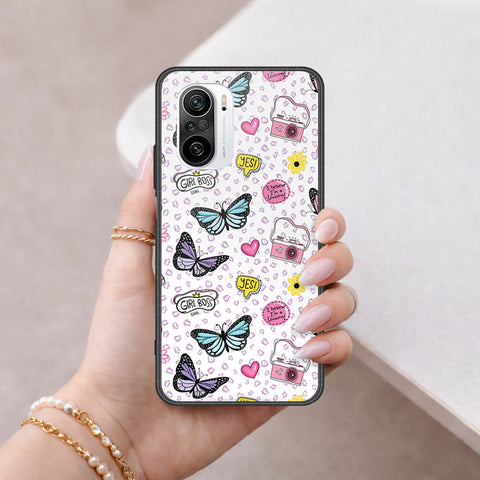 Xiaomi Redmi K40 Cover - Vanilla Dream Series - HQ Ultra Shine Premium Infinity Glass Soft Silicon Borders Case