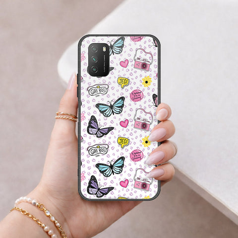 Xiaomi Poco M3 Cover - Vanilla Dream Series - HQ Ultra Shine Premium Infinity Glass Soft Silicon Borders Case
