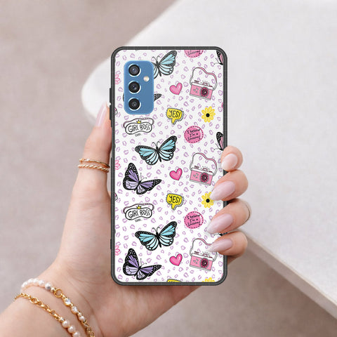 Samsung Galaxy M52 5G Cover - Vanilla Dream Series - HQ Ultra Shine Premium Infinity Glass Soft Silicon Borders Case