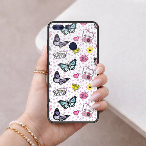 Huawei Honor 8 Cover - Vanilla Dream Series - HQ Ultra Shine Premium Infinity Glass Soft Silicon Borders Case