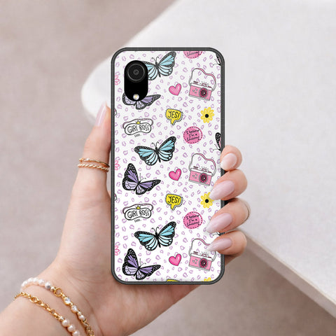 Samsung Galaxy A03 Core Cover - Vanilla Dream Series - HQ Ultra Shine Premium Infinity Glass Soft Silicon Borders Case