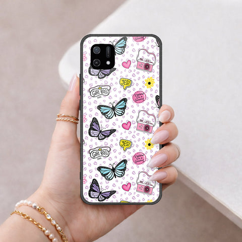 Oppo A16K Cover - Vanilla Dream Series - HQ Ultra Shine Premium Infinity Glass Soft Silicon Borders Case