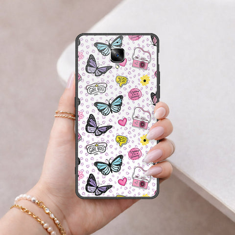 OnePlus 3 Cover - Vanilla Dream Series - HQ Ultra Shine Premium Infinity Glass Soft Silicon Borders Case
