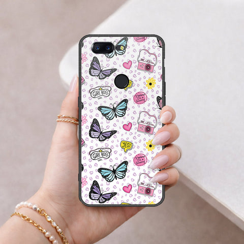 OnePlus 5T Cover - Vanilla Dream Series - HQ Ultra Shine Premium Infinity Glass Soft Silicon Borders Case