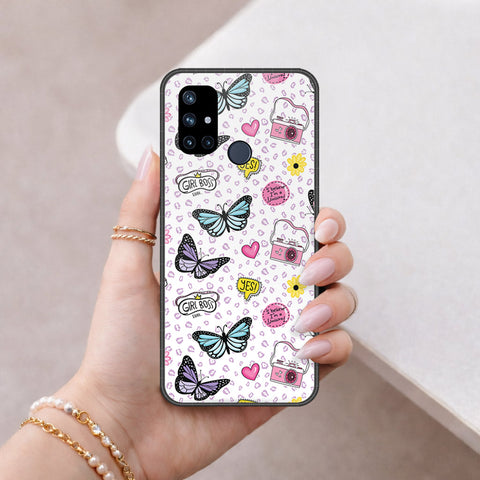 OnePlus Nord N10 Cover - Vanilla Dream Series - HQ Ultra Shine Premium Infinity Glass Soft Silicon Borders Case