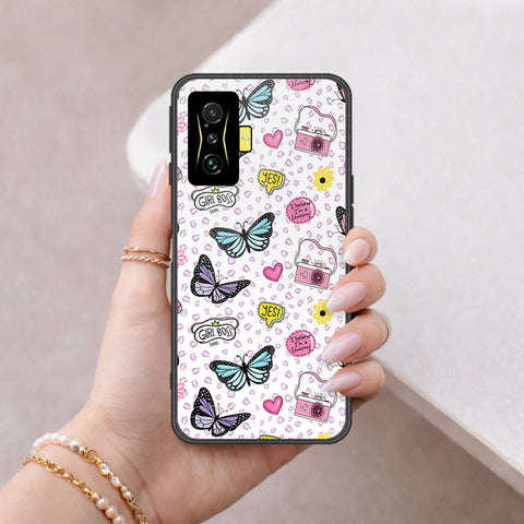 Xiaomi Poco F4 GT Cover - Vanilla Dream Series - HQ Ultra Shine Premium Infinity Glass Soft Silicon Borders Case
