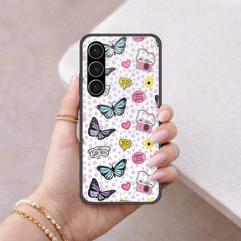 Samsung Galaxy S23 Plus 5G Cover - Vanilla Dream Series - HQ Ultra Shine Premium Infinity Glass Soft Silicon Borders Case