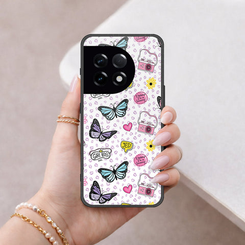 OnePlus 11 Cover - Vanilla Dream Series - HQ Ultra Shine Premium Infinity Glass Soft Silicon Borders Case