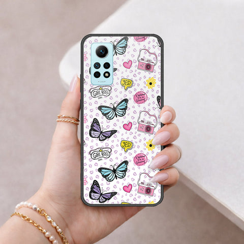 Xiaomi Redmi Note 12 Pro 4G Cover - Vanilla Dream Series - HQ Ultra Shine Premium Infinity Glass Soft Silicon Borders Case