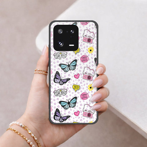 Xiaomi 13 Pro Cover - Vanilla Dream Series - HQ Ultra Shine Premium Infinity Glass Soft Silicon Borders Case