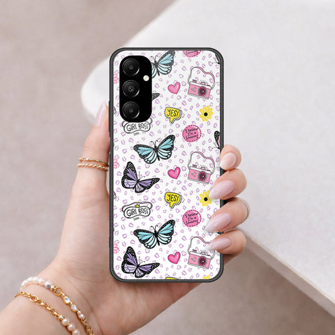 Samsung Galaxy A05s Cover - Vanilla Dream Series - HQ Ultra Shine Premium Infinity Glass Soft Silicon Borders Case