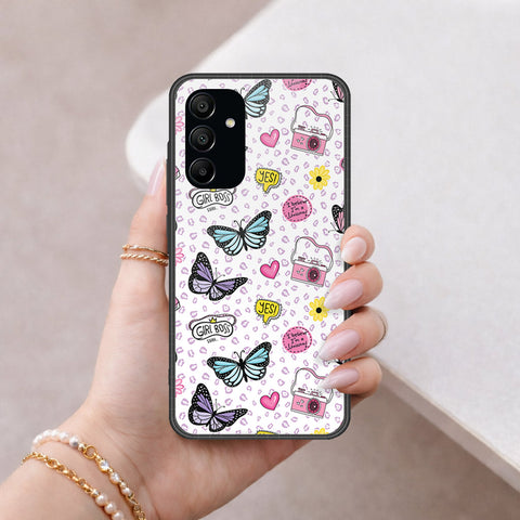 Samsung Galaxy A15 5GCover - Vanilla Dream Series - HQ Ultra Shine Premium Infinity Glass Soft Silicon Borders Case