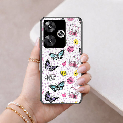 Xiaomi Poco F6 Cover - Vanilla Dream Series - HQ Ultra Shine Premium Infinity Glass Soft Silicon Borders Case