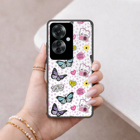 Oppo Reno 11F 5G Cover - Vanilla Dream Series - HQ Ultra Shine Premium Infinity Glass Soft Silicon Borders Case