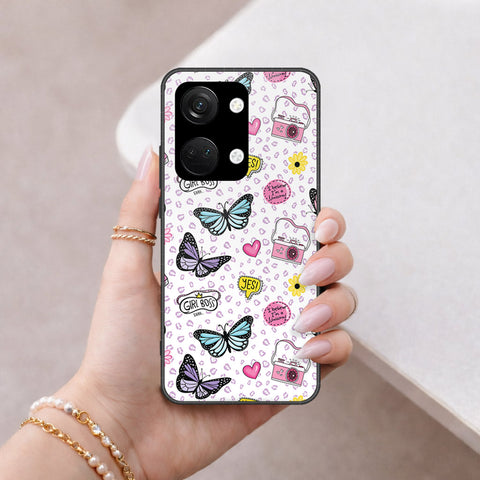 OnePlus Ace 2V Cover - Vanilla Dream Series - HQ Ultra Shine Premium Infinity Glass Soft Silicon Borders Case