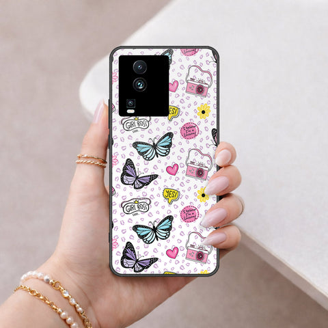 Vivo iQOO Neo 7 Cover - Vanilla Dream Series - HQ Ultra Shine Premium Infinity Glass Soft Silicon Borders Case