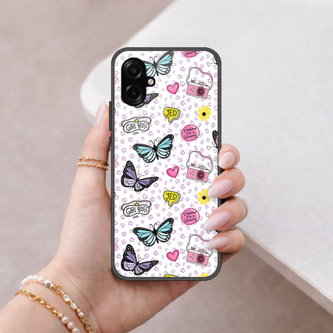 Samsung Galaxy M07 Cover - Vanilla Dream Series - HQ Ultra Shine Premium Infinity Glass Soft Silicon Borders Case