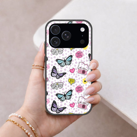 iPhone 17 Pro - Vanilla Dream Series - HQ Ultra Shine Premium Infinity Glass Soft Silicon Borders Case