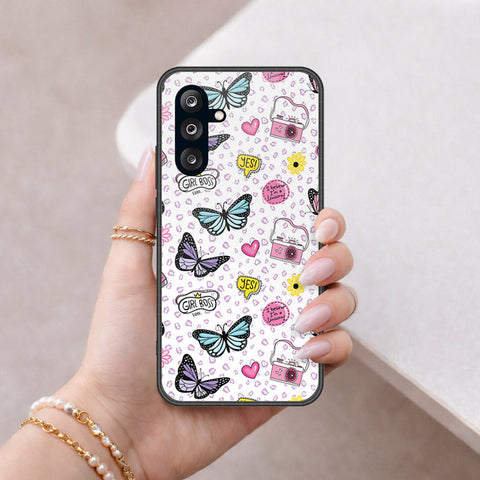 Samsung Galaxy A16 Cover - Vanilla Dream Series - HQ Ultra Shine Premium Infinity Glass Soft Silicon Borders Case